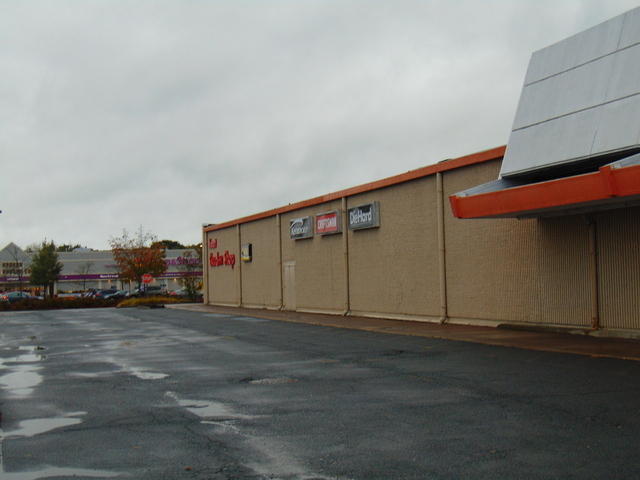 Looking down the side